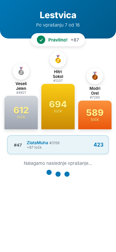 Olimpijski Kviz — Milano-Cortina 2026 screenshot
